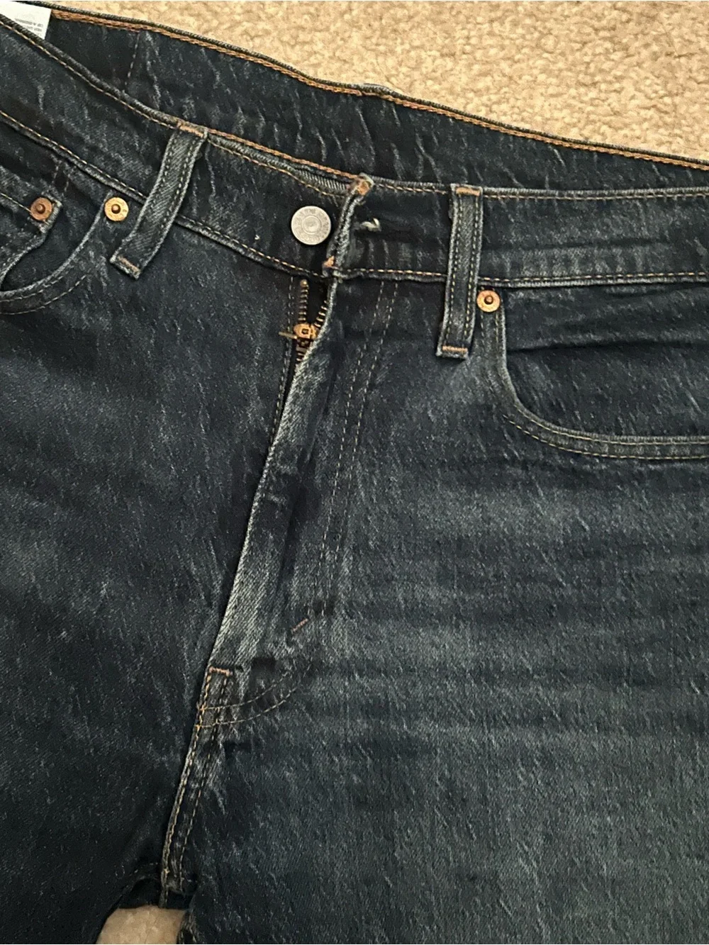 Lot Of 3 Levi’s 512 34x30 Denim Jeans Light and Dark Wash